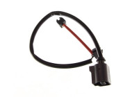 Warning contact, brake lining/pad wear