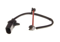 Warning contact, brake lining/pad wear