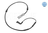 Warning contact, brake lining/pad wear