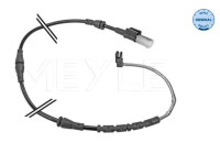 Warning contact, brake lining/pad wear