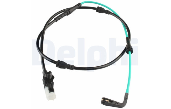 Warning contact, brake lining/pad wear