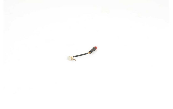 Warning contact, brake lining/pad wear