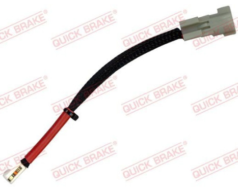 Warning contact, brake lining/pad wear