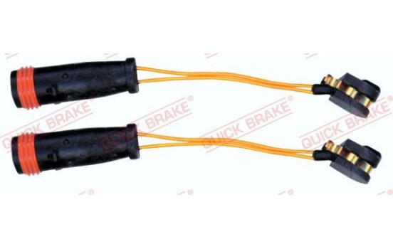 Warning contact, brake lining/pad wear