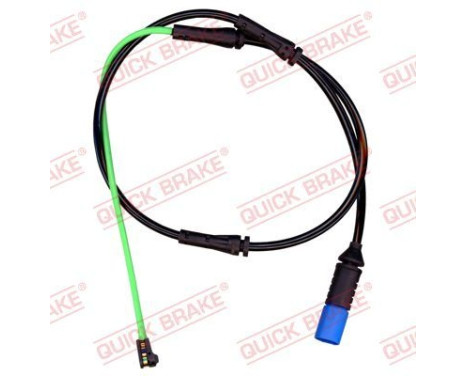 Warning contact, brake lining/pad wear