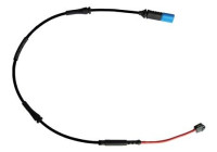 Warning contact, brake lining/pad wear
