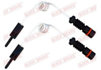 Warning contact, brake lining/pad wear