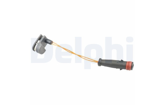 Warning contact, brake lining/pad wear