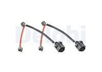 Warning contact, brake lining/pad wear