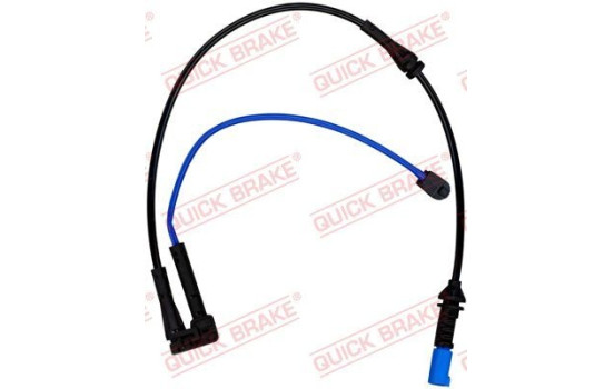 Warning contact, brake lining/pad wear