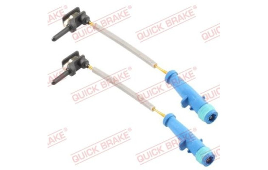 Warning contact, brake lining/pad wear