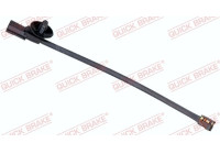Warning contact, brake lining/pad wear