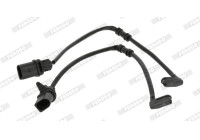 Warning contact, brake lining/pad wear