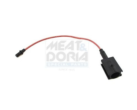 Warning contact, brake lining/pad wear