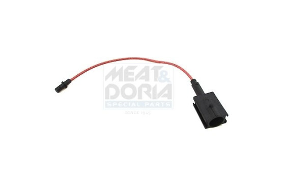 Warning contact, brake lining/pad wear