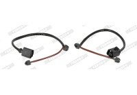 Warning contact, brake lining/pad wear