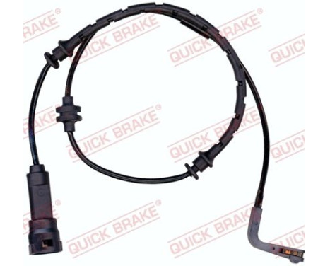 Warning contact, brake lining/pad wear