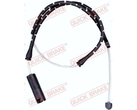 Warning contact, brake lining/pad wear