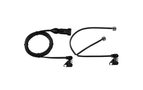 Warning contact, brake lining/pad wear