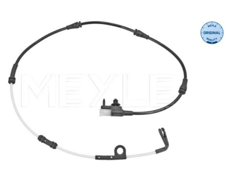 Warning contact, brake lining/pad wear