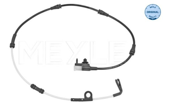 Warning contact, brake lining/pad wear