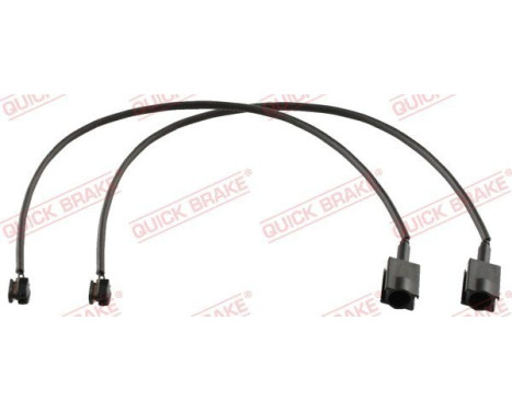 Warning contact, brake lining/pad wear