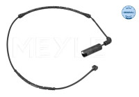 Warning contact, brake lining/pad wear