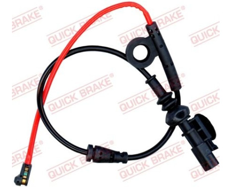Warning contact, brake lining/pad wear