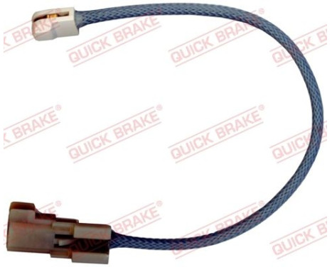 Warning contact, brake lining/pad wear