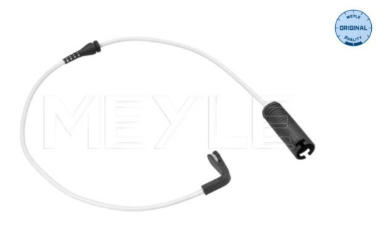 Warning contact, brake lining/pad wear