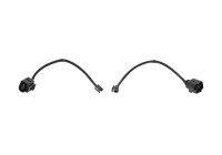 Warning contact, brake lining/pad wear