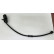 Warning contact, brake lining/pad wear
