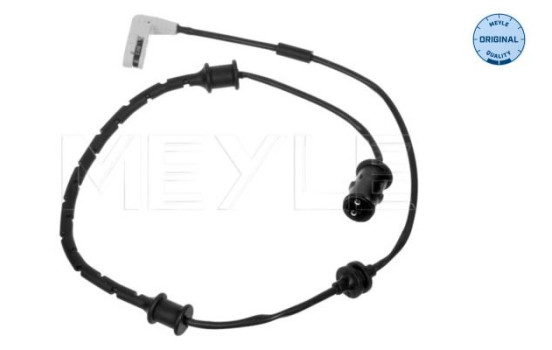 Warning contact, brake lining/pad wear