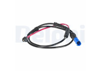 Warning contact, brake lining/pad wear