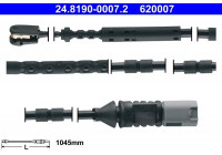 Warning Contact, brake pad wear 24.8190-0007.2 ATE