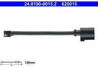 Warning Contact, brake pad wear 24.8190-0015.2 ATE