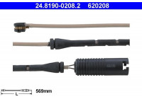 Warning Contact, brake pad wear 24.8190-0208.2 ATE