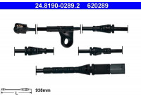 Warning Contact, brake pad wear 24.8190-0289.2 ATE