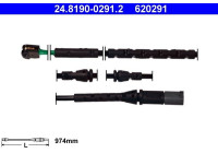 Warning Contact, brake pad wear 24.8190-0291.2 ATE