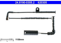 Warning Contact, brake pad wear 24.8190-0305.2 ATE