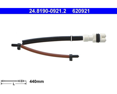 Warning Contact, brake pad wear 24.8190-0921.2 ATE