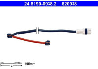 Warning Contact, brake pad wear 24.8190-0938.2 ATE