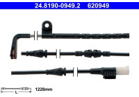 Warning Contact, brake pad wear 24.8190-0949.2 ATE