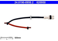 Warning Contact, brake pad wear 24.8190-0950.2 ATE