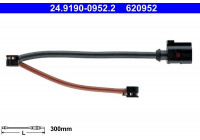 Warning Contact, brake pad wear 24.8190-0952.2 ATE