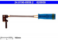 Warning Contact, brake pad wear 24.8190-0959.2 ATE
