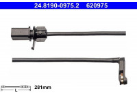 Warning Contact, brake pad wear 24.8190-0975.2 ATE