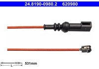 Warning Contact, brake pad wear 24.8190-0980.2 ATE
