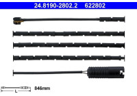 Warning Contact, brake pad wear 24.8190-2802.2 ATE