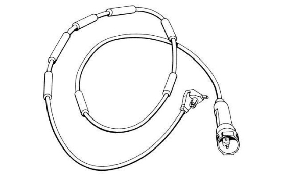 Warning Contact, brake pad wear 39518 ABS